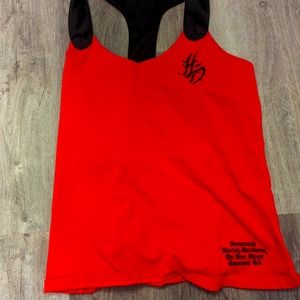 Red Harley Davidson Top